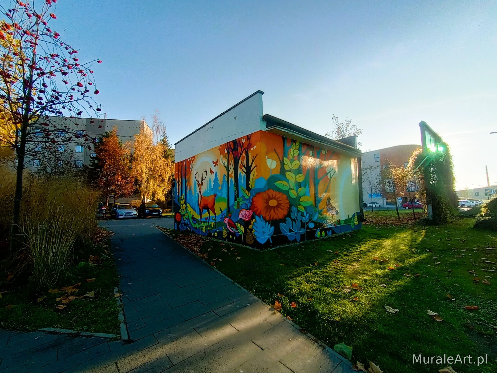 Mural Na skraju lasu w Krakowie - zdjęcie 10