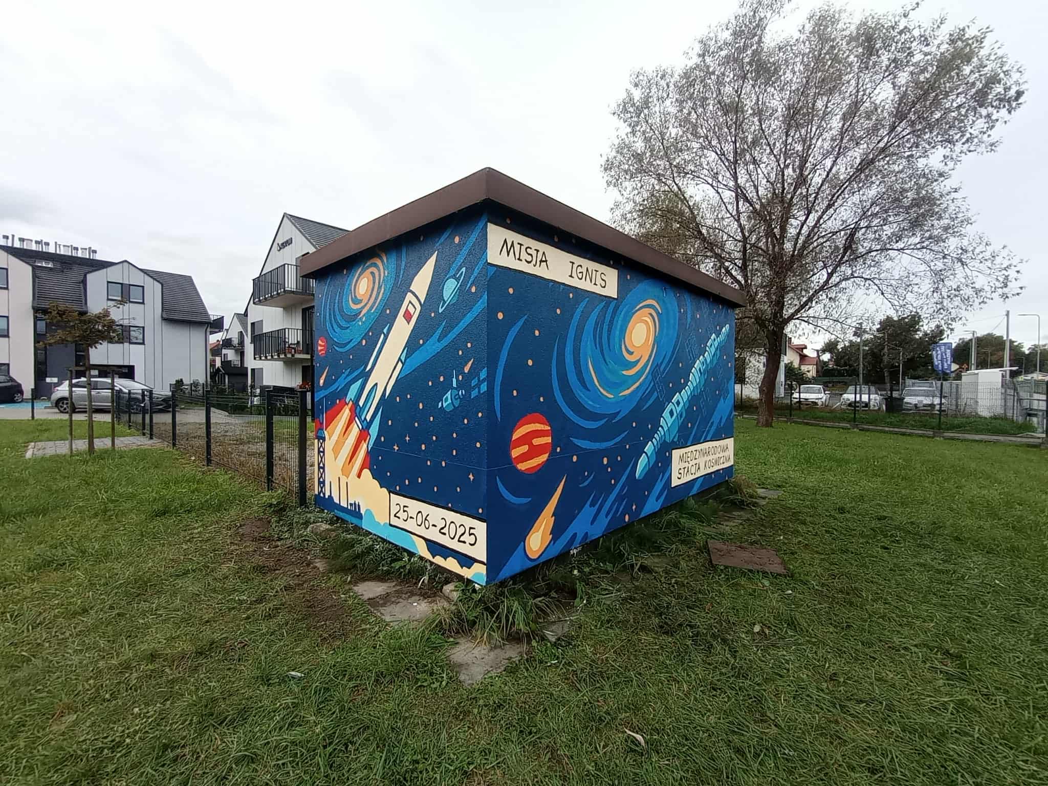 Mural Misja Ignis – Droga ku gwiazdom - zdjęcie 6
