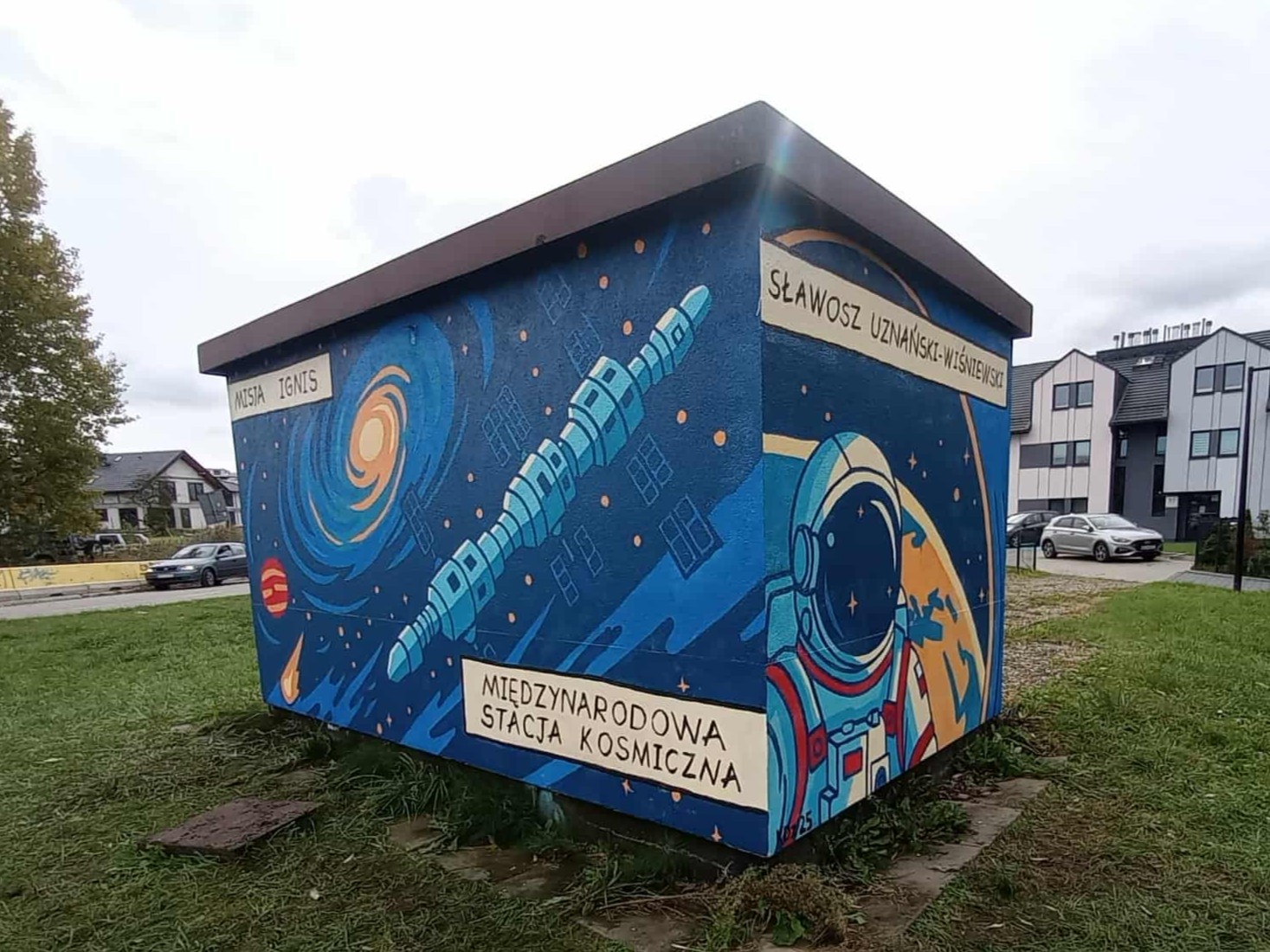 Mural Misja Ignis – Droga ku gwiazdom