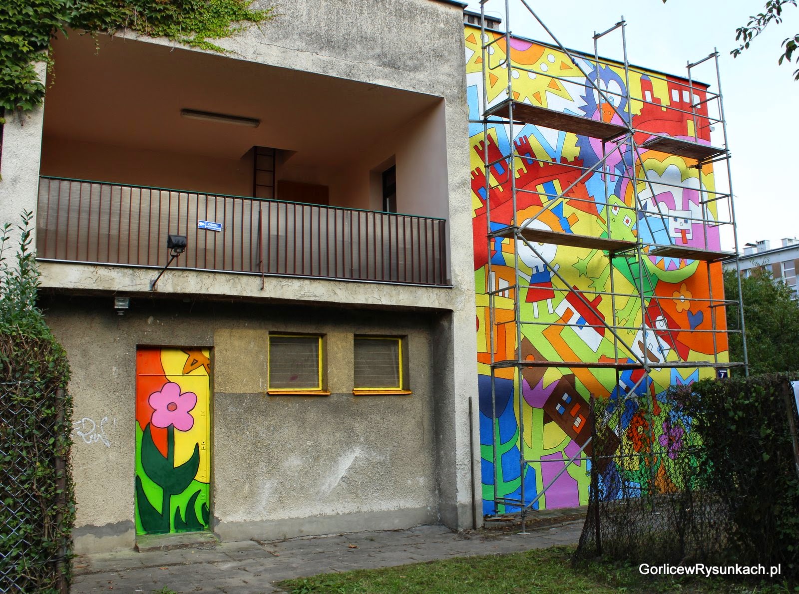 Mural na żłobku w Krakowie - zdjęcie 4