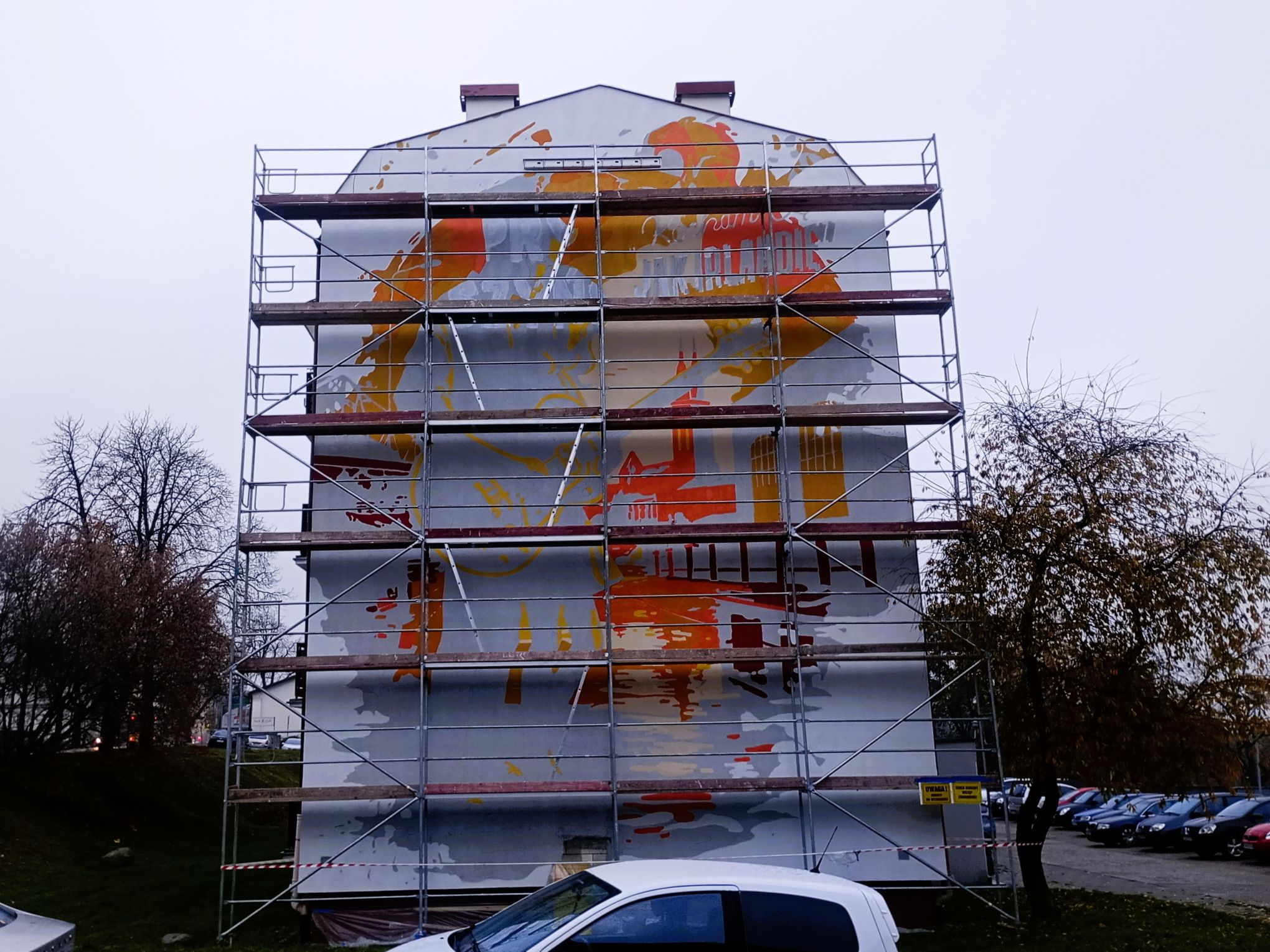 Mural Kocham Cię jak Irlandię we Włocławku - zdjęcie 4